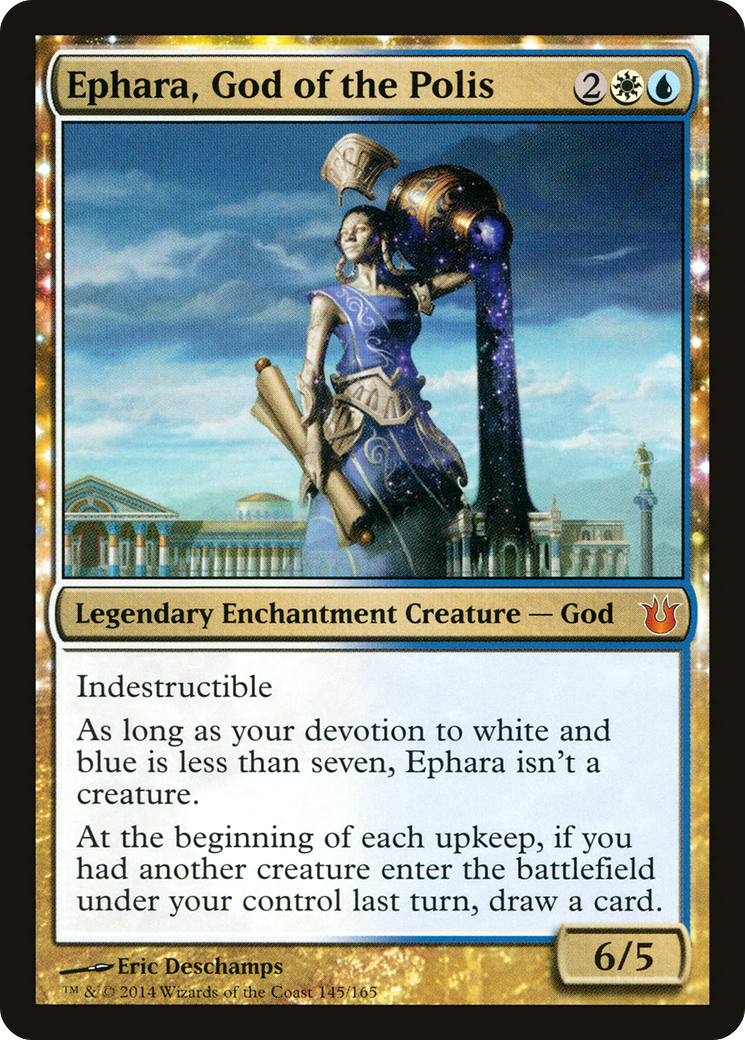 Ephara, God of the Polis (BNG-145) - Born of the Gods Foil
