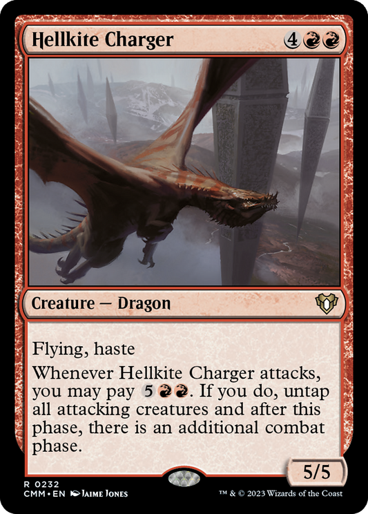 Hellkite Charger (CMM-232) - Commander Masters Foil