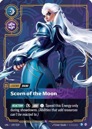 (197/219) Diana - Scorn of the Moon - Unleashed Foil