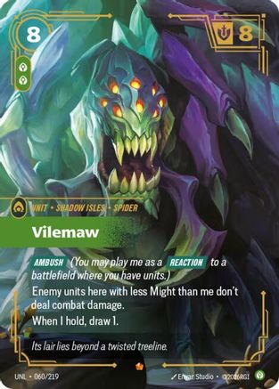(060/219) Vilemaw - Unleashed Foil