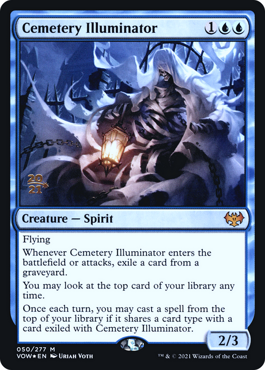 Cemetery Illuminator (PRE-50S) - Innistrad: Crimson Vow Promos (Prerelease) Foil