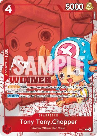 (P-101) Tony Tony.Chopper (Winner Pack 2026 Vol. 2) - One Piece Promotion Cards Foil