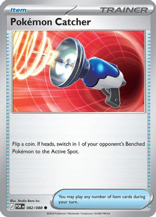 Pokemon Catcher (82/null) - ME03 Perfect Order  - Common
