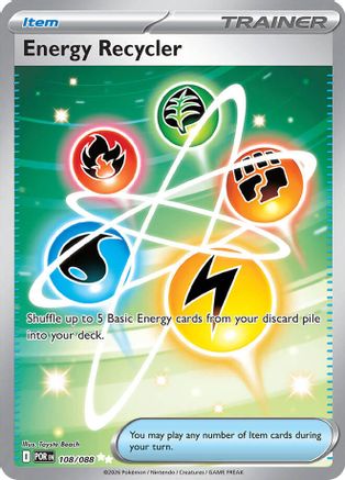 Energy Recycler (108/null) - ME03 Perfect Order Holofoil - Ultra Rare