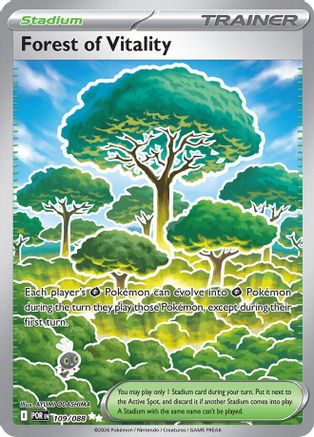 Forest of Vitality (109/null) - ME03 Perfect Order Holofoil - Ultra Rare