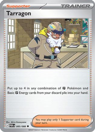 Tarragon (85/088) - ME03 Perfect Order Reverse Holofoil - Uncommon