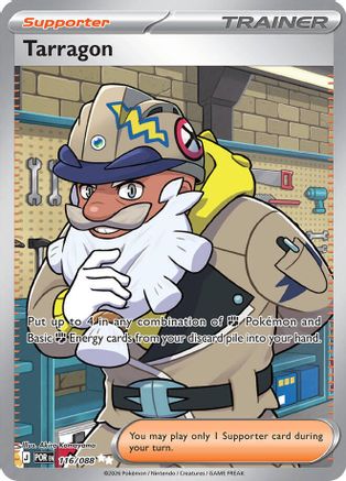 Tarragon (116/088) - ME03 Perfect Order Holofoil - Ultra Rare