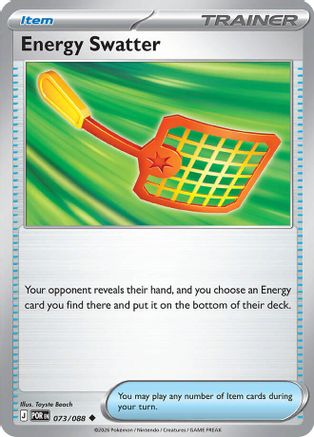 Energy Swatter (73/null) - ME03 Perfect Order Reverse Holofoil - Uncommon