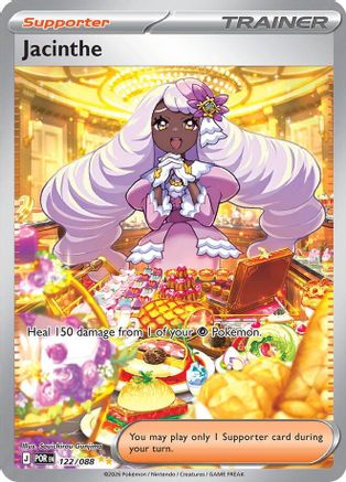 Jacinthe (122/088) - ME03 Perfect Order Holofoil - Special Illustration Rare