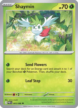 Shaymin (3/null) - ME03 Perfect Order  - Uncommon