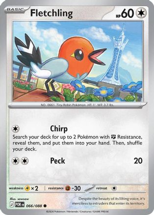 Fletchling (66/null) - ME03 Perfect Order  - Common