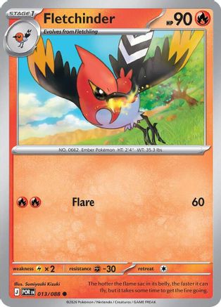 Fletchinder (13/null) - ME03 Perfect Order  - Common