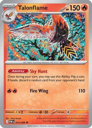 Talonflame (14/088) - ME03 Perfect Order  - Uncommon