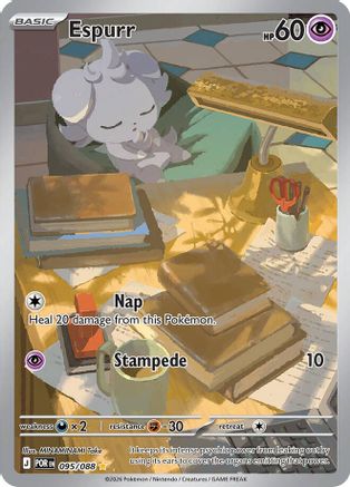 Espurr (95/088) - ME03 Perfect Order Holofoil - Illustration Rare