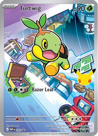 Turtwig (40) - ME Mega Evolution Promo Holofoil - Promo