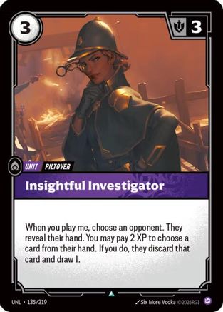 (135/219) Insightful Investigator - Unleashed