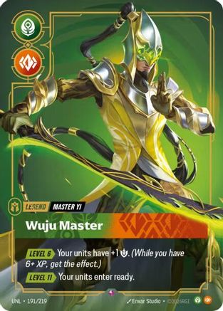 (191/219) Master Yi - Wuju Master - Unleashed Foil