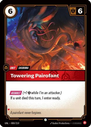 (008/219) Towering Pairofant - Unleashed