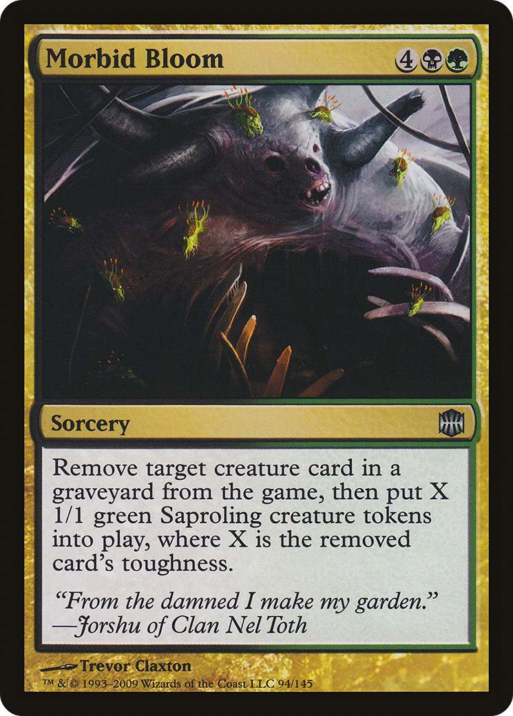 Morbid Bloom  (ARB-094) - Alara Reborn