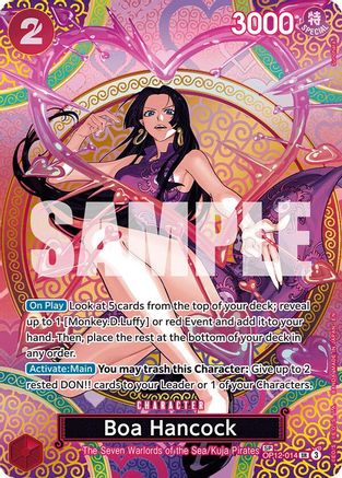 (OP12-014) Boa Hancock (SP) - Adventure on Kami's Island - Foil