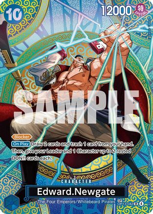 (OP13-042) Edward.Newgate (SP) - Adventure on Kami's Island - Foil