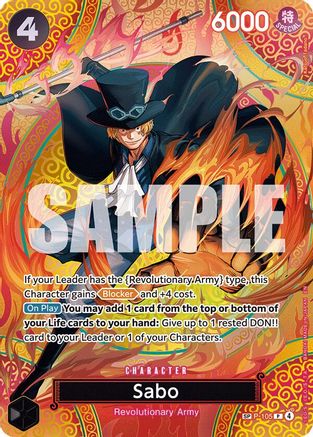 (P-105) Sabo () (SP) - Adventure on Kami's Island - Foil