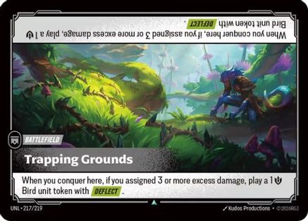 (217/219) Trapping Grounds - Unleashed Foil