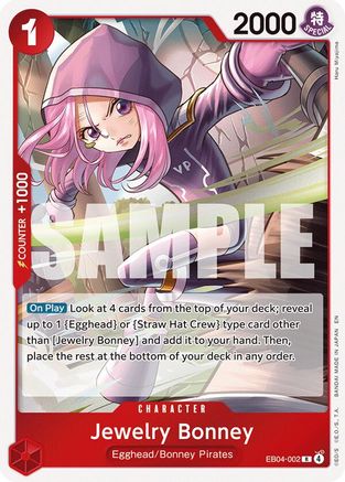 (EB04-002) Jewelry Bonney - Adventure on Kami's Island - Foil