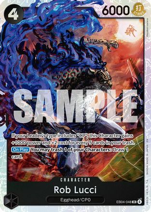 (EB04-048) Rob Lucci - Adventure on Kami's Island - Foil