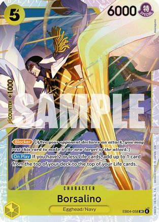 (EB04-058) Borsalino - Adventure on Kami's Island - Foil