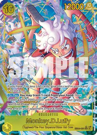 (EB04-061) Monkey.D.Luffy (Alternate Art) - Adventure on Kami's Island - Foil