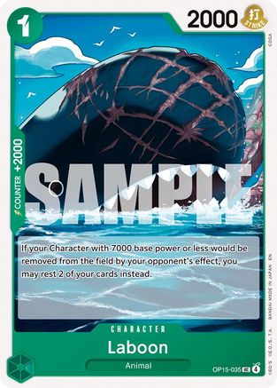 (OP15-035) Laboon - Adventure on Kami's Island - Normal