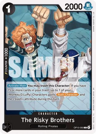 (OP15-093) The Risky Brothers - Adventure on Kami's Island - Normal