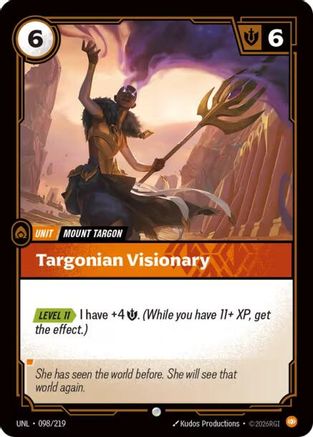 (098/219) Targonian Visionary - Unleashed