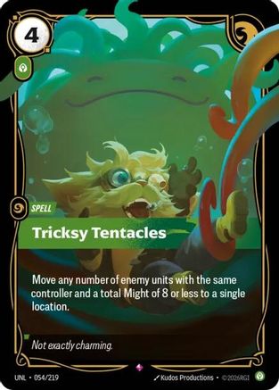 (054/219) Tricksy Tentacles - Unleashed Foil