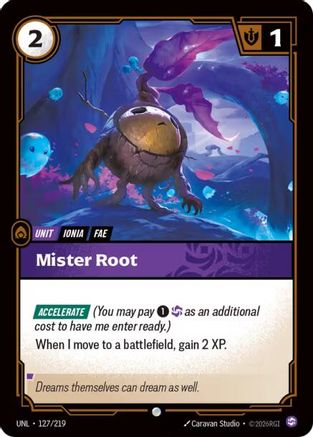 (127/219) Mister Root - Unleashed Foil