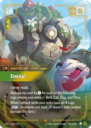 (196/219) Daisy! - Unleashed Foil