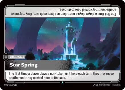 (215/219) Star Spring - Unleashed Foil
