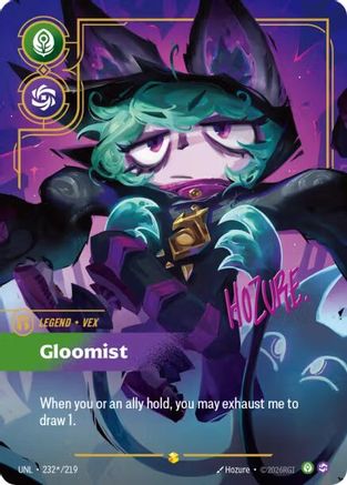 (232*/219) Vex - Gloomist (Signature) - Unleashed Foil