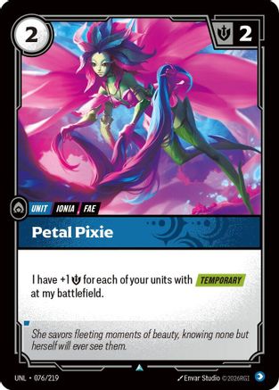 (076/219) Petal Pixie - Unleashed