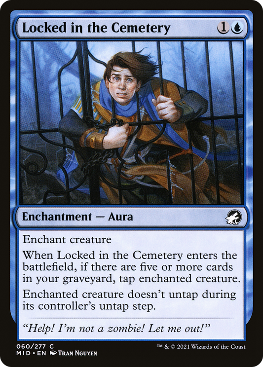 Locked in the Cemetery (MID-060) - Innistrad: Midnight Hunt