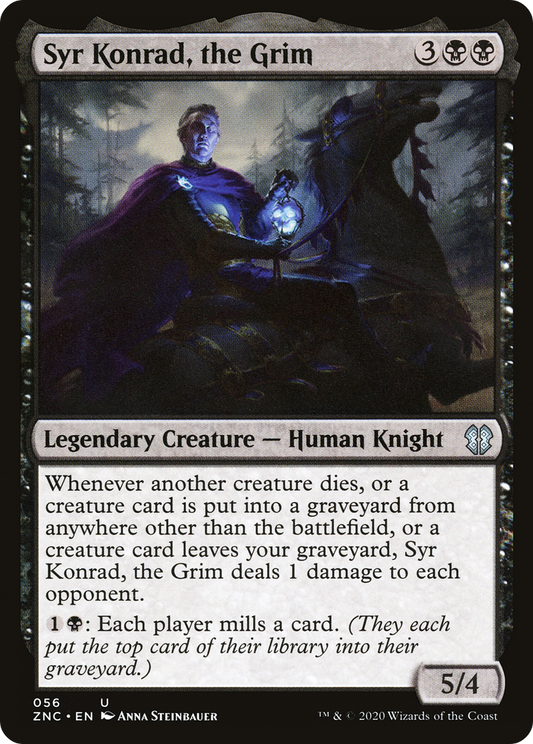 Syr Konrad, the Grim (ZNC-056) - Zendikar Rising Commander