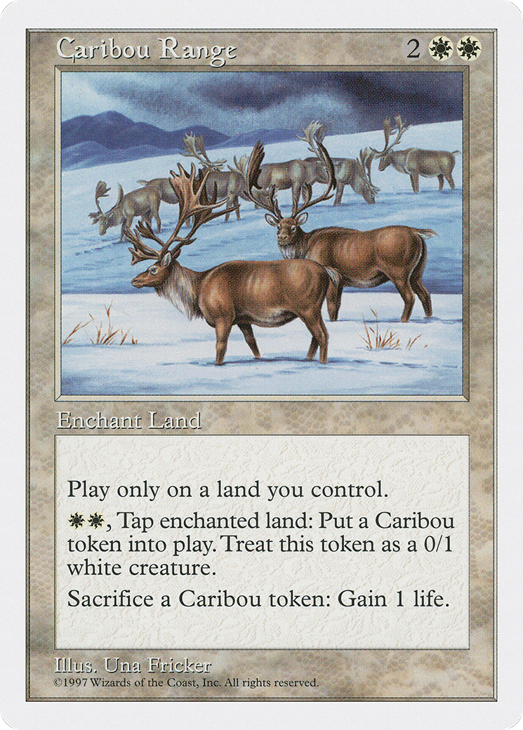 Caribou Range (5ED-014) - Fifth Edition