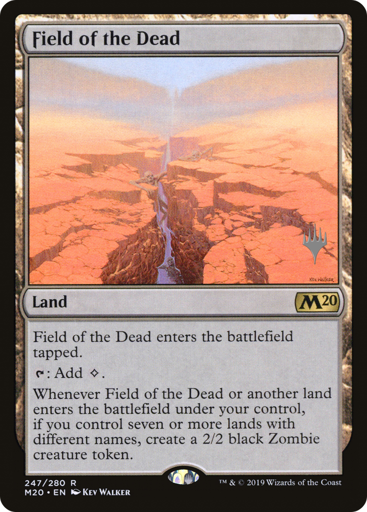Field of the Dead (PPM20-247P) - Core Set 2020 Promos Foil (Promo Pack)