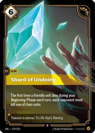 (174/219) Shard of Undoing - Unleashed Foil