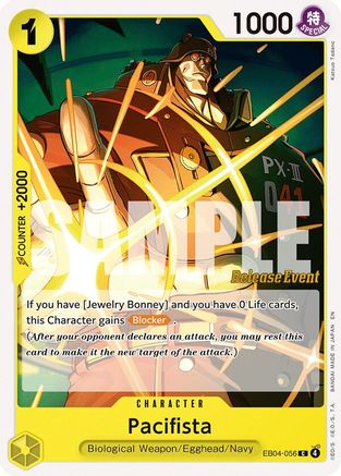 (EB04-056) Pacifista - Adventure on Kami's Island Release Event Cards - Normal