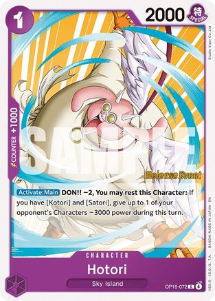 (OP15-072) Hotori - Adventure on Kami's Island Release Event Cards - Normal