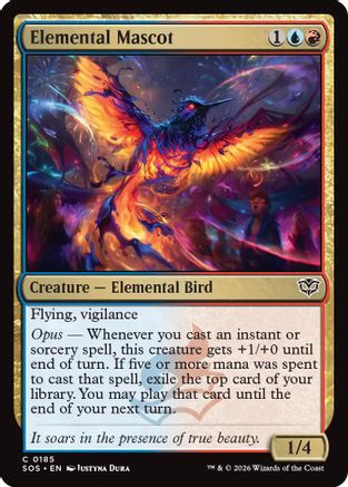 Elemental Mascot (SOS-185) - Secrets of Strixhaven