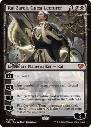 Ral Zarek, Guest Lecturer (SOS-097) - Secrets of Strixhaven