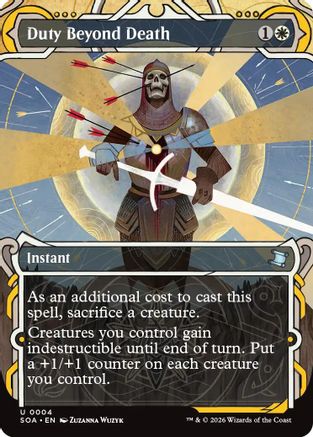 Duty Beyond Death (SOA-004) - Secrets of Strixhaven: Mystical Archive Foil